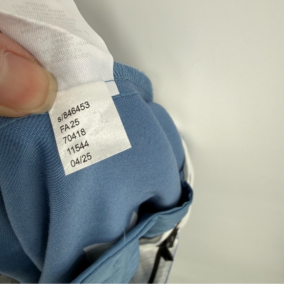 Ann Taylor The Petite Modern Wide Leg Trouser in Cool Cascades 12 Petite NWT - Picture 12 of 15